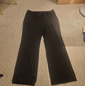 White House Black Market Women's Black Dress Pants | Size 14R